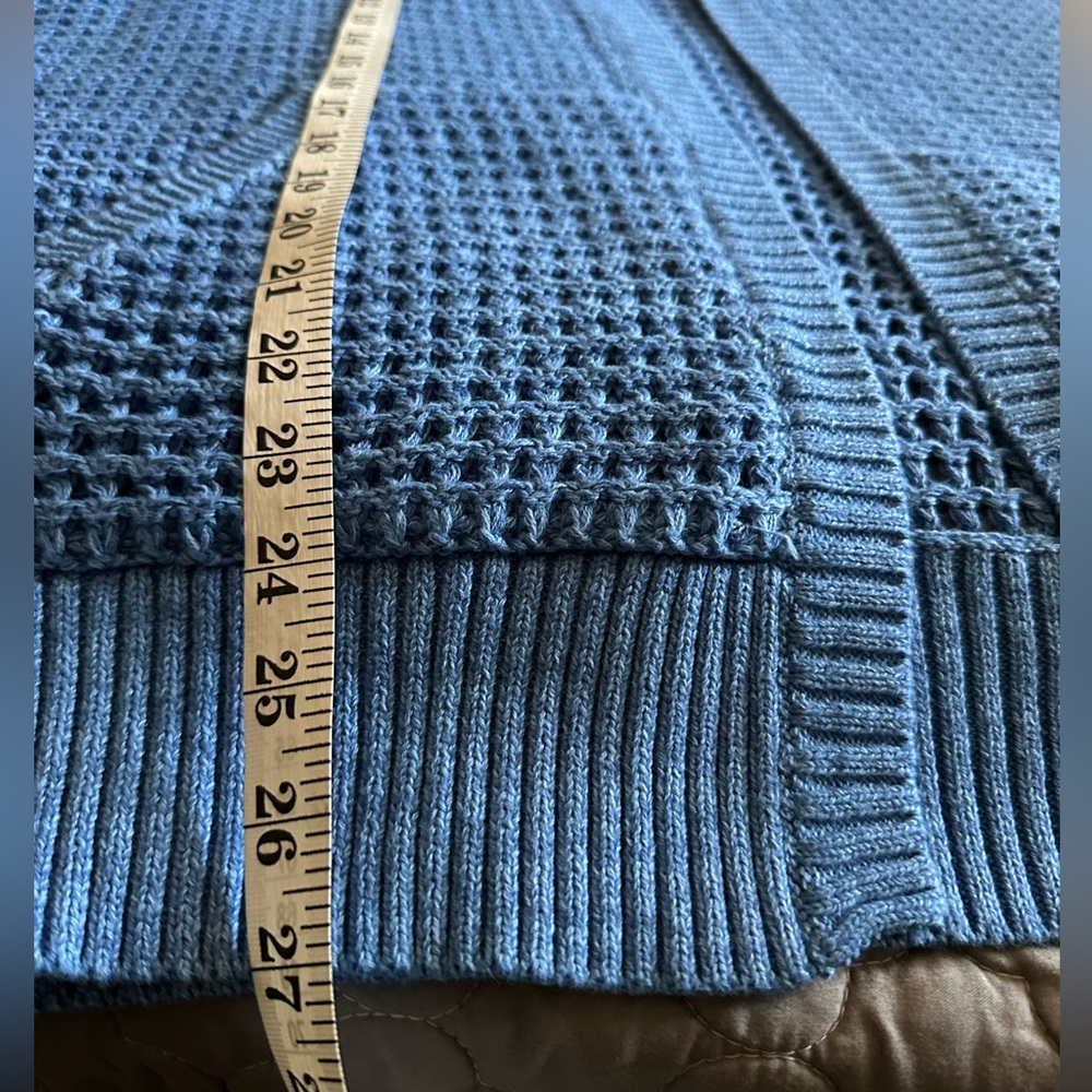 Roxy Blue Knit Sweater NWT - Picture 7 of 9